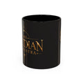Black Gold Logo Mug — 11oz Ceramic Coffee Cup