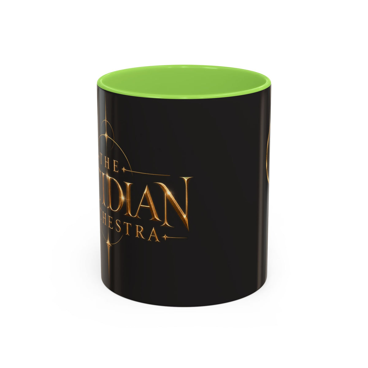 Black Gold Logo Mug — 11oz Ceramic Coffee Cup