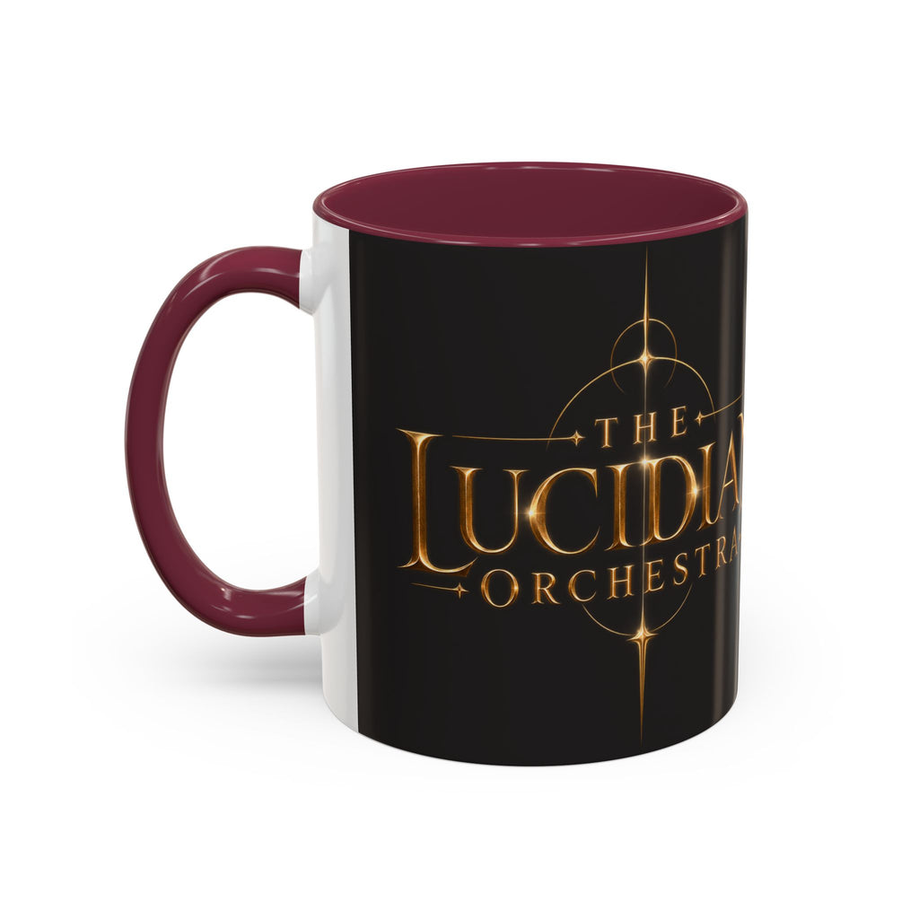 Black Gold Logo Mug — 11oz Ceramic Coffee Cup
