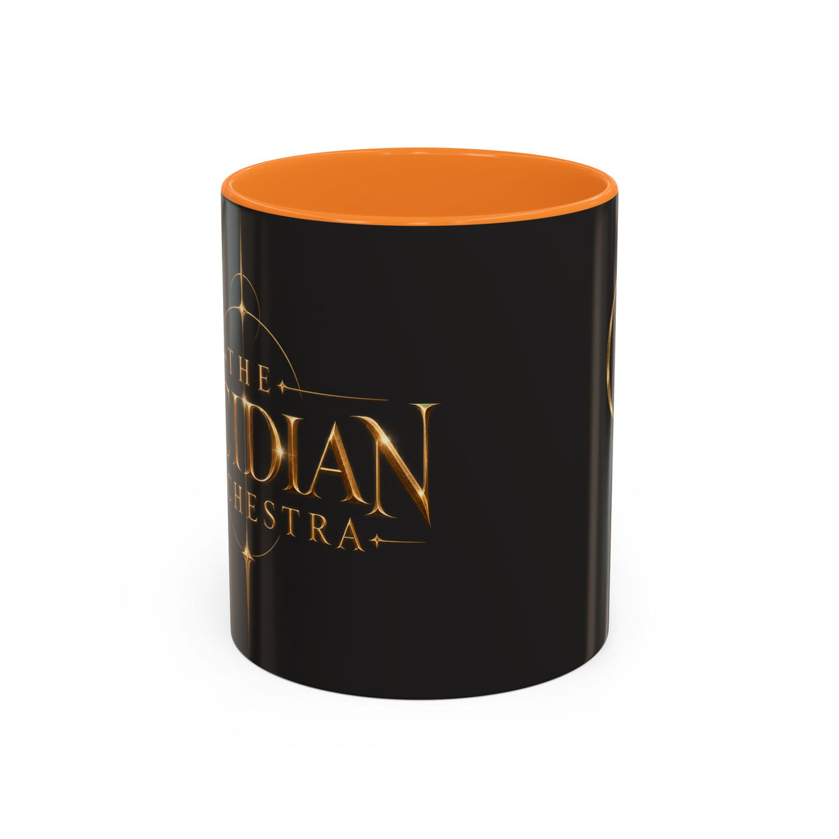 Black Gold Logo Mug — 11oz Ceramic Coffee Cup
