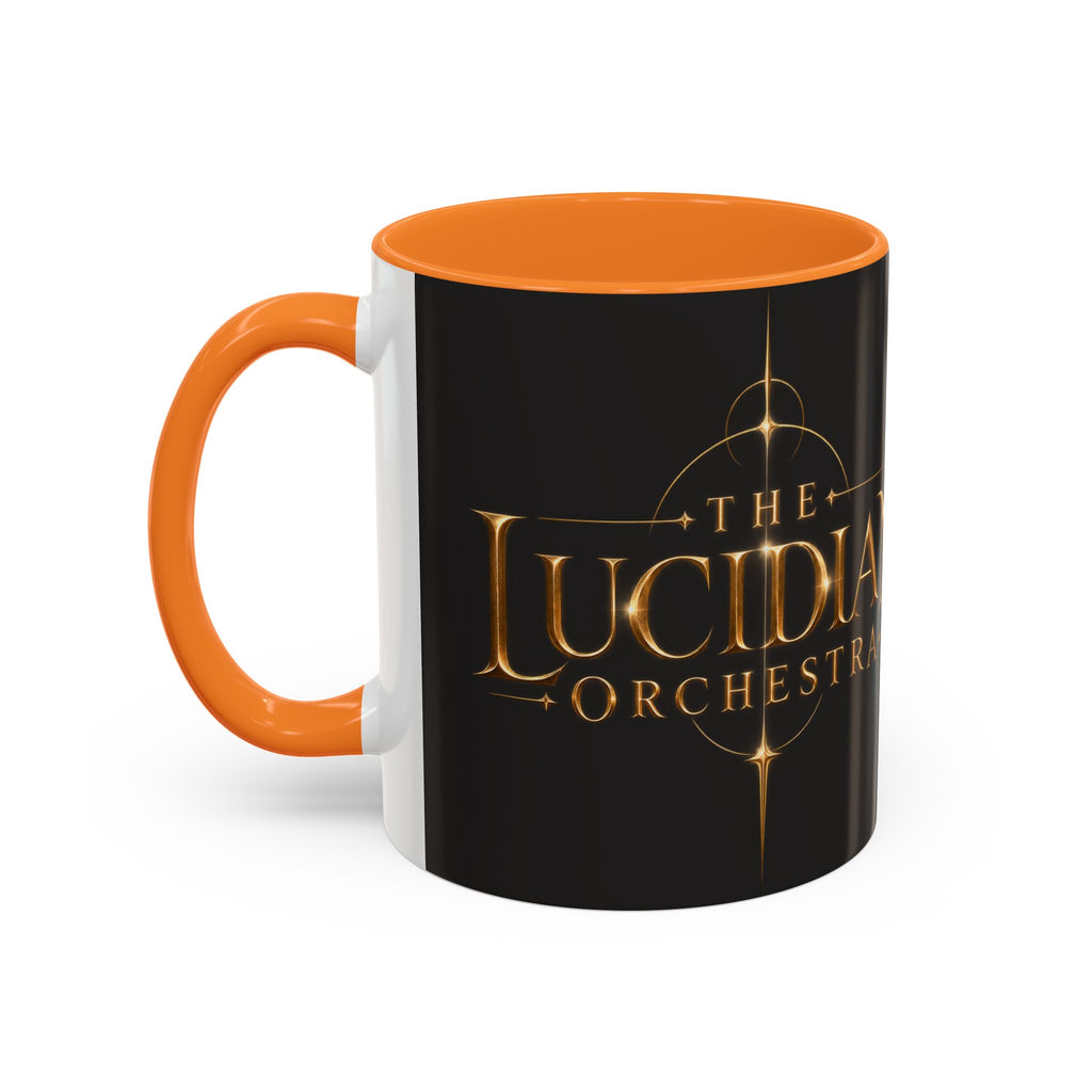 Black Gold Logo Mug — 11oz Ceramic Coffee Cup