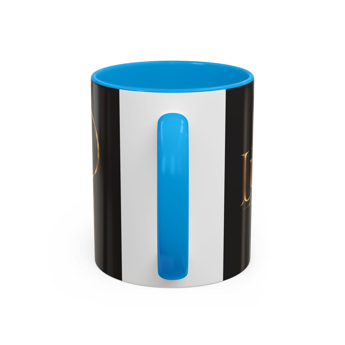 Black Gold Logo Mug — 11oz Ceramic Coffee Cup