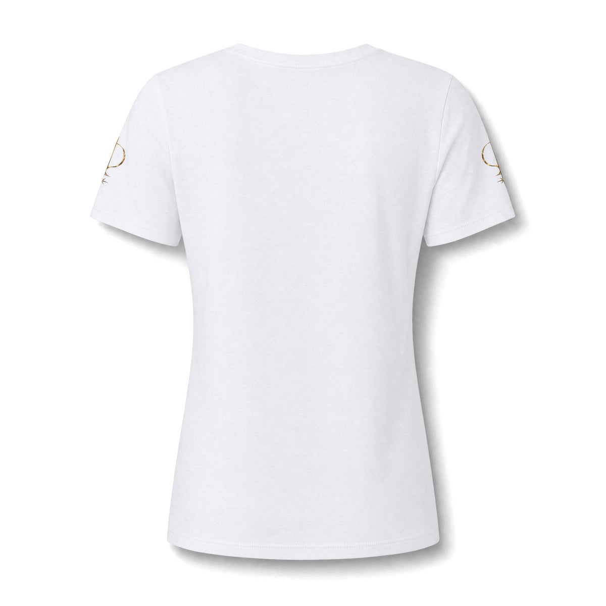 Lucidian Orchestra Women's V-Neck Tee — Elegant Music Logo Tee