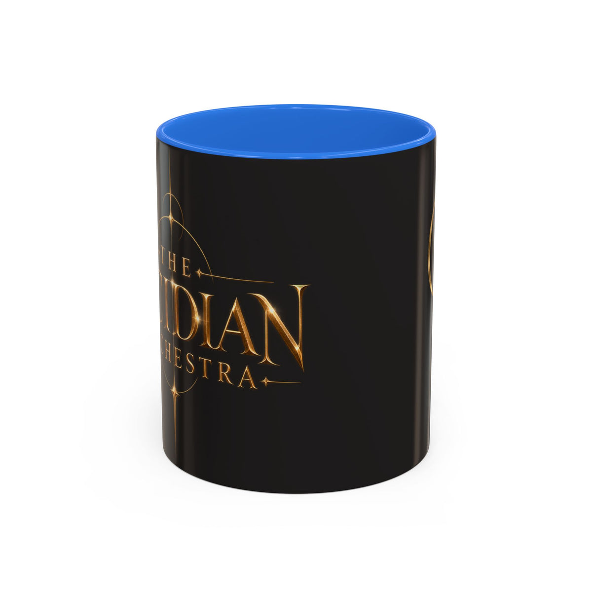 Black Gold Logo Mug — 11oz Ceramic Coffee Cup