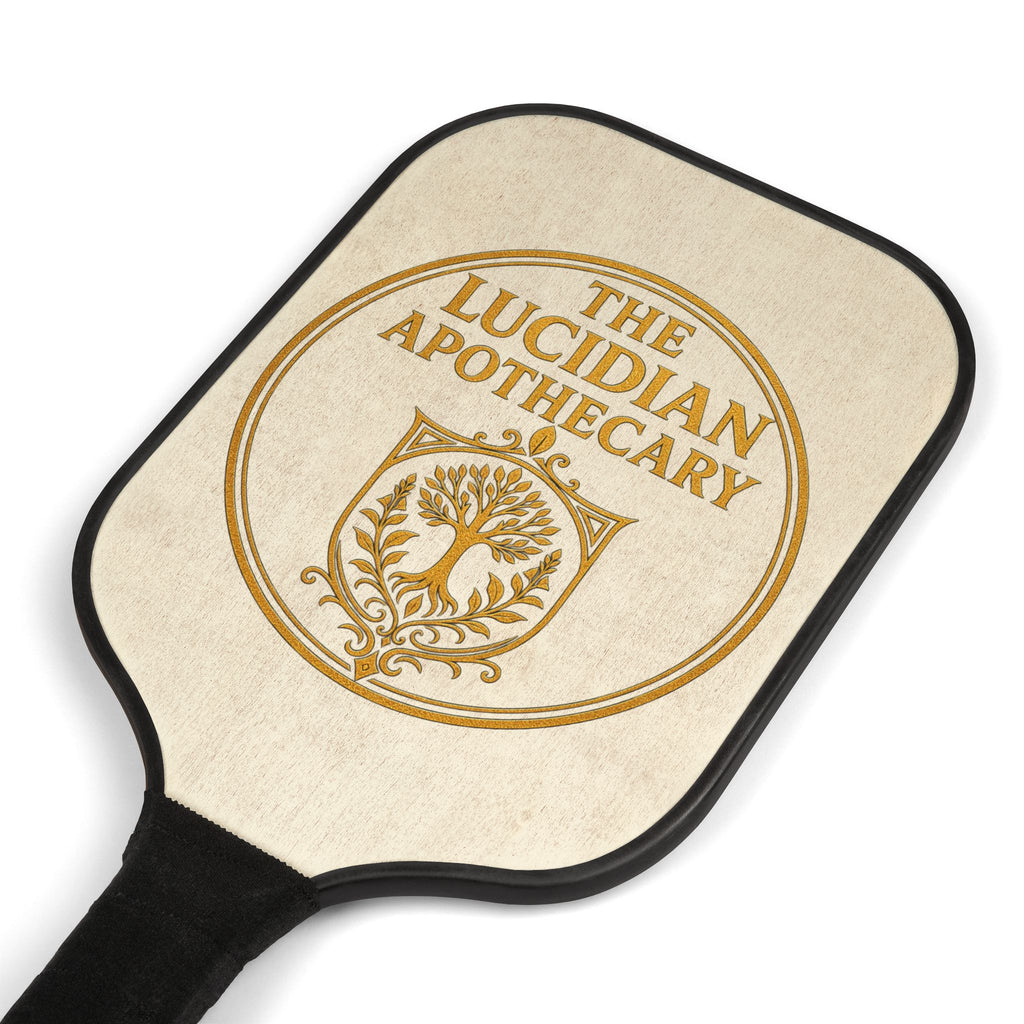 Pickleball Paddle Set — 'The Lucidian Apothecary' Printed Kit (2 Paddles + 2 Balls)