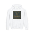 Tarbix Academy Youth Hoodie — Gold Emblem School Logo Sweatshirt