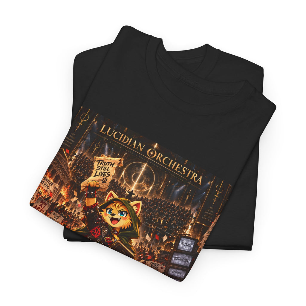 Approved Rebellion Band Tee — Lucidian Orchestra Concert Shirt