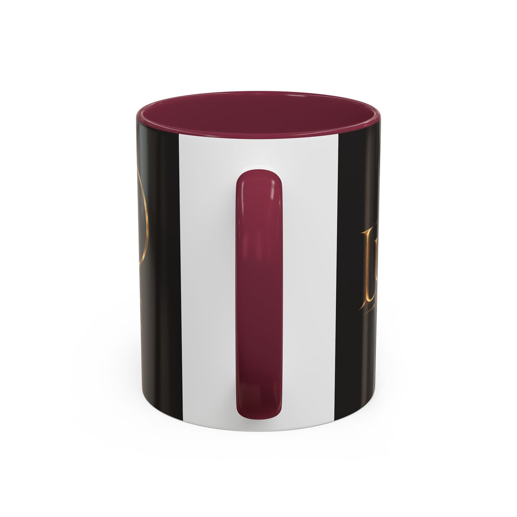 Black Gold Logo Mug — 11oz Ceramic Coffee Cup