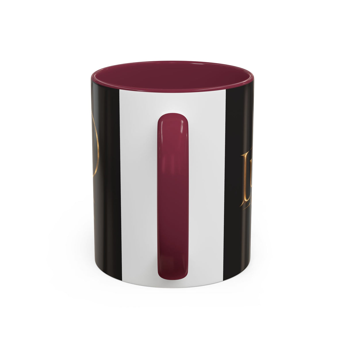 Black Gold Logo Mug — 11oz Ceramic Coffee Cup