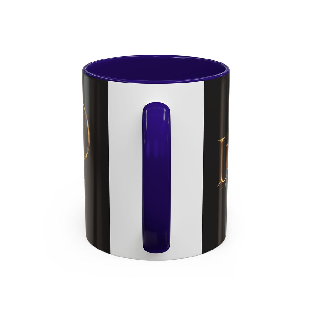 Black Gold Logo Mug — 11oz Ceramic Coffee Cup