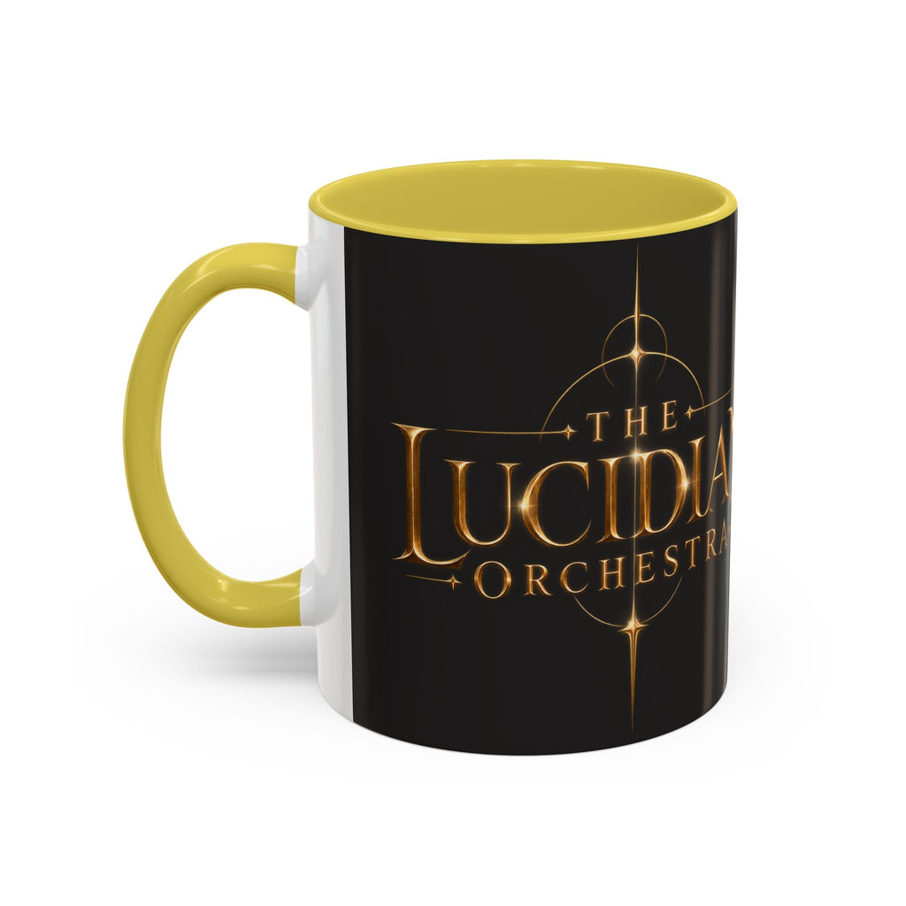 Black Gold Logo Mug — 11oz Ceramic Coffee Cup