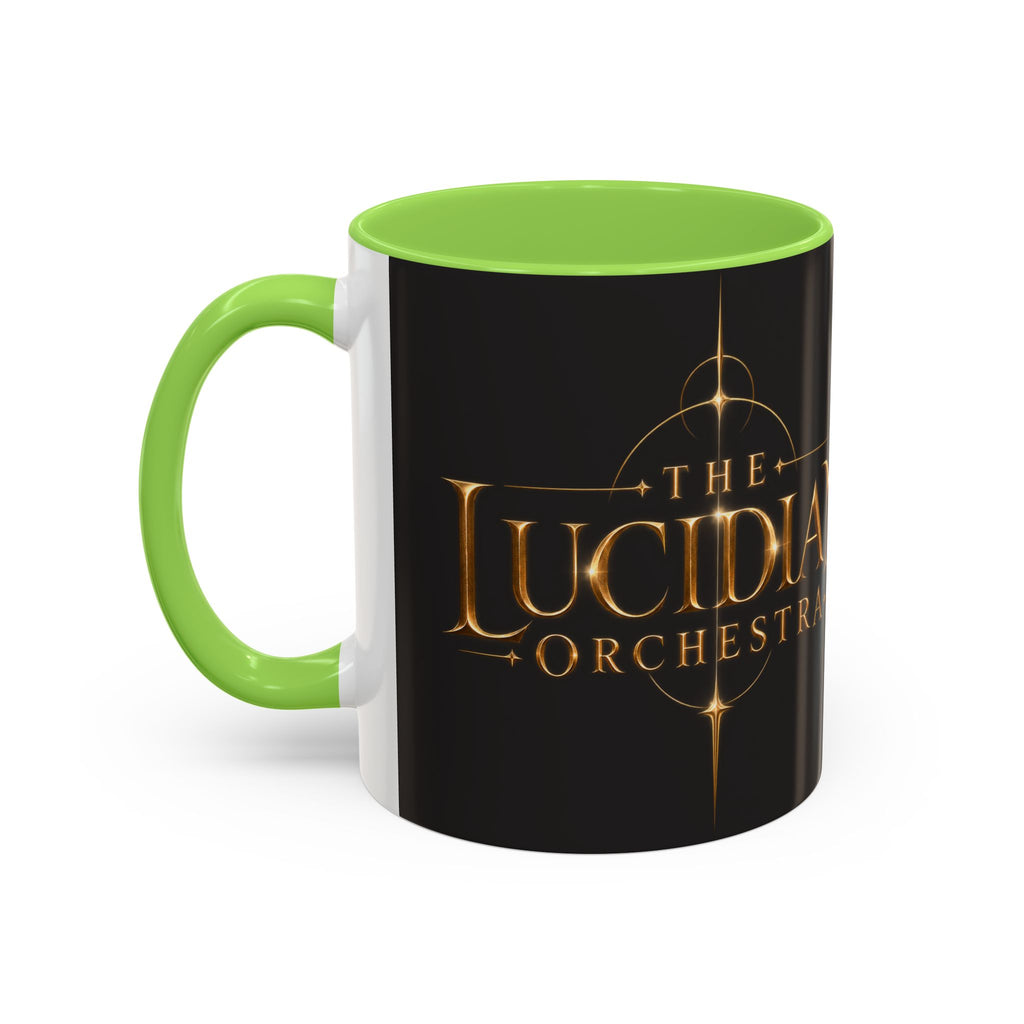 Black Gold Logo Mug — 11oz Ceramic Coffee Cup