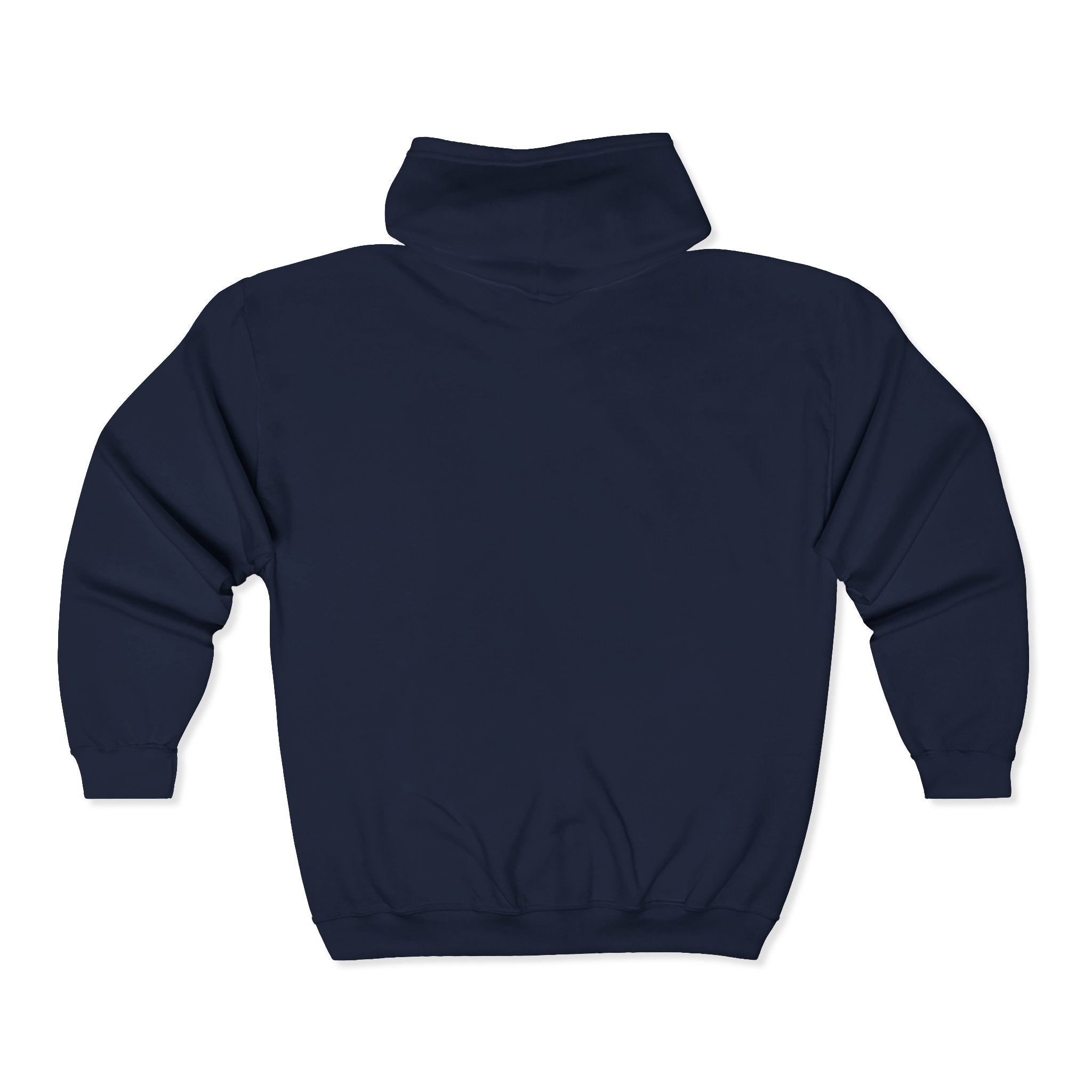 Tarbix Academy Zip Hoodie – Black Full-Zip Sweatshirt with Gold Crest