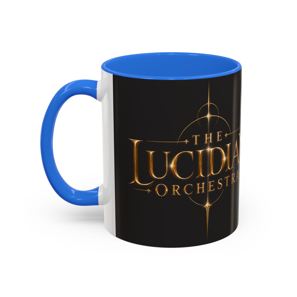 Black Gold Logo Mug — 11oz Ceramic Coffee Cup