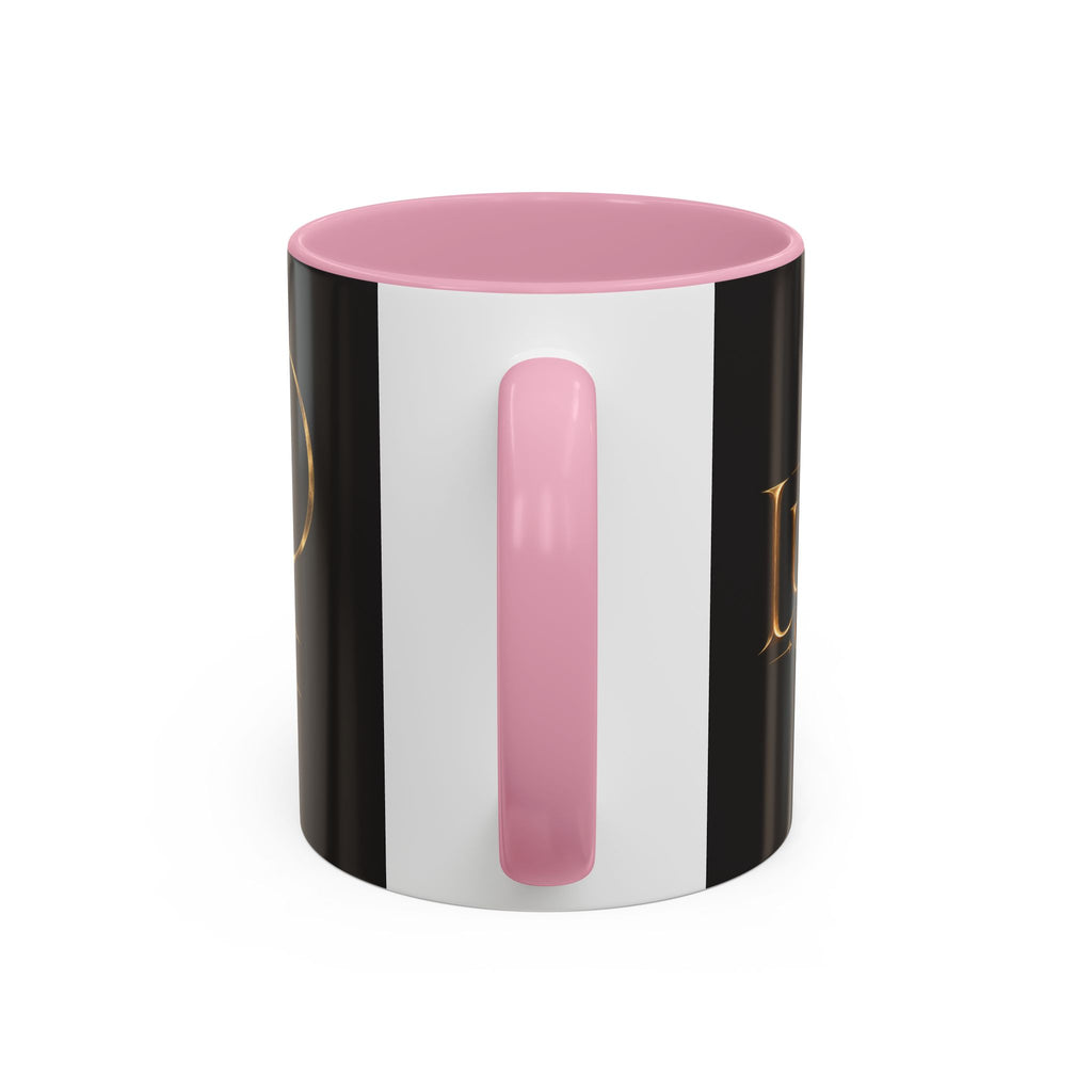 Black Gold Logo Mug — 11oz Ceramic Coffee Cup