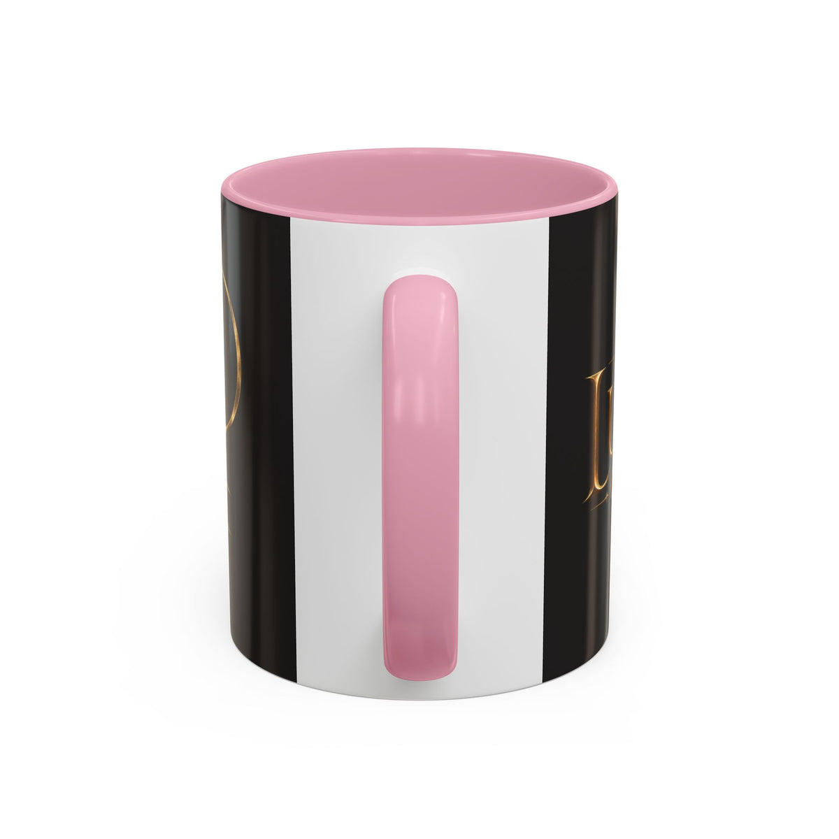 Black Gold Logo Mug — 11oz Ceramic Coffee Cup