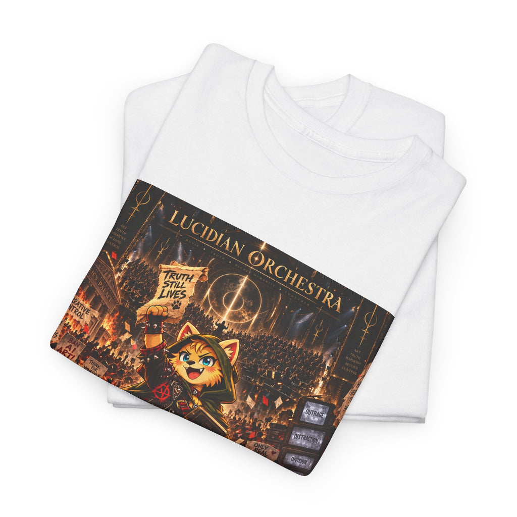 Approved Rebellion Band Tee — Lucidian Orchestra Concert Shirt
