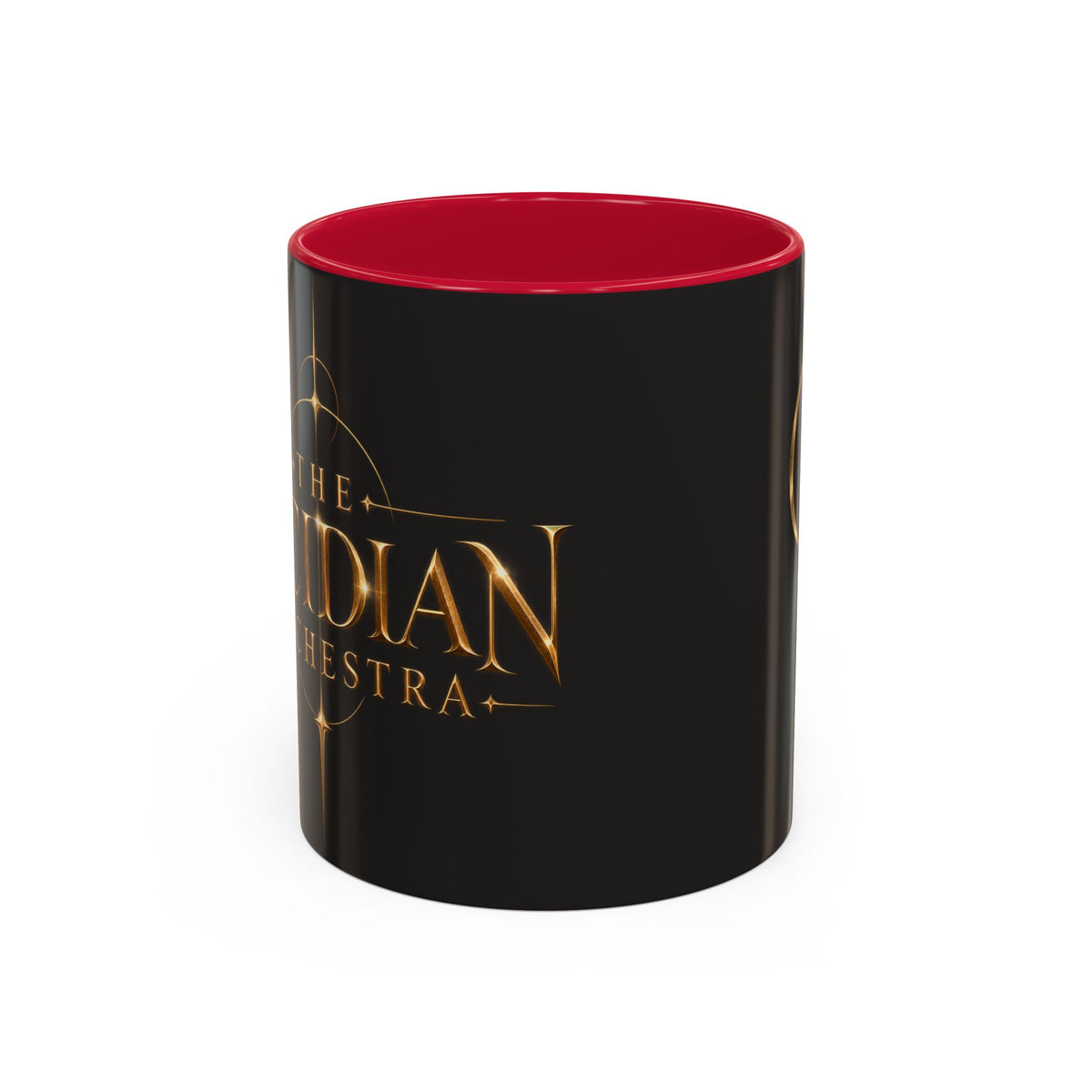 Black Gold Logo Mug — 11oz Ceramic Coffee Cup