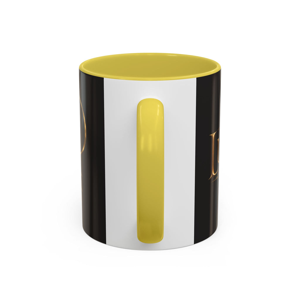 Black Gold Logo Mug — 11oz Ceramic Coffee Cup