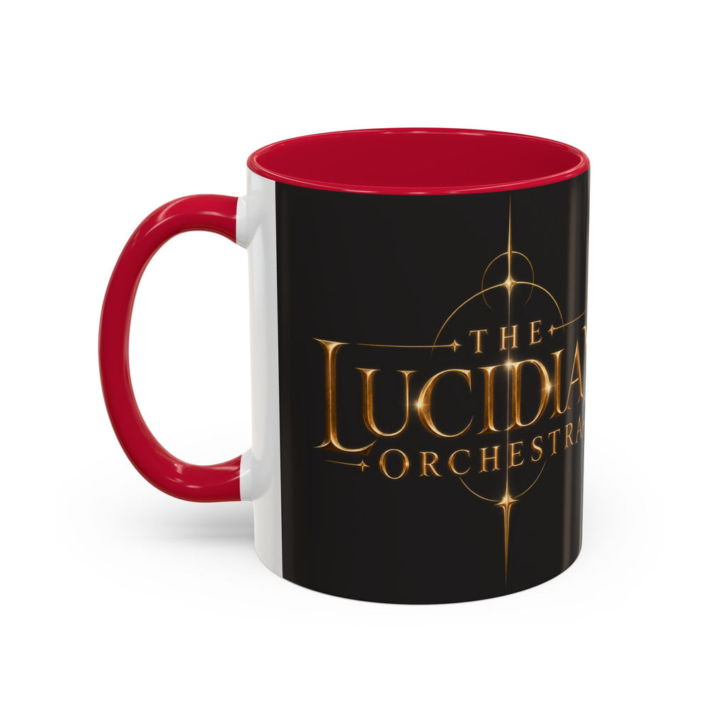 Black Gold Logo Mug — 11oz Ceramic Coffee Cup