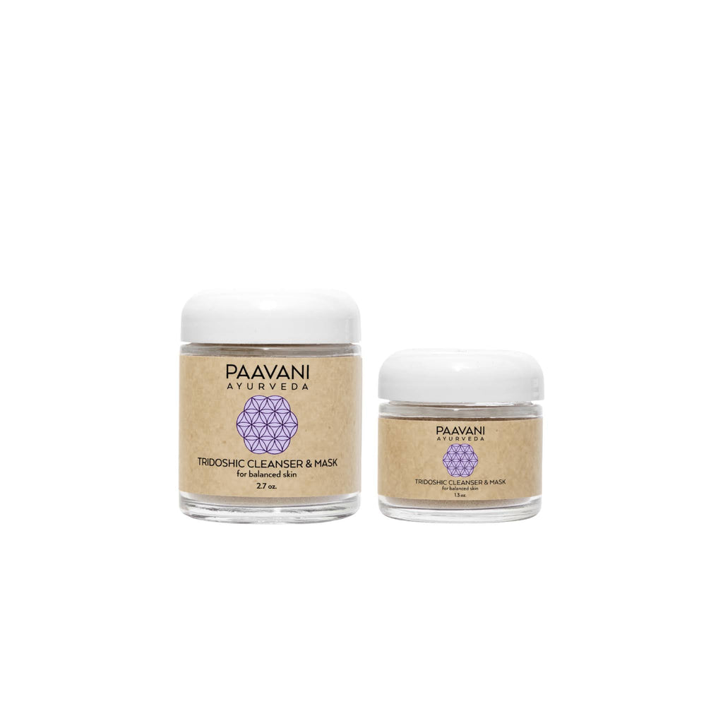 Tridoshic Cleanser & Mask | Ayurvedic Cleansing Grains for Balanced, Radiant Skin