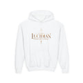 Youth Hoodie — 'The Lucidian Orchestra' Gold Logo Pullover