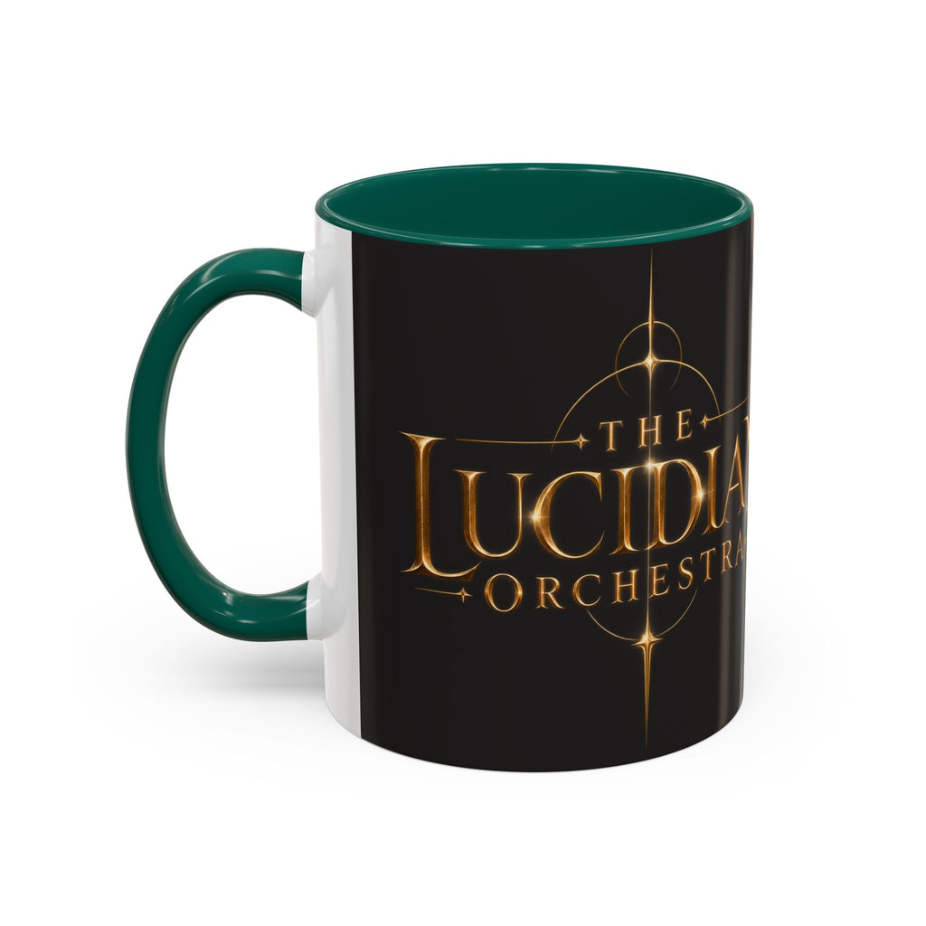 Black Gold Logo Mug — 11oz Ceramic Coffee Cup