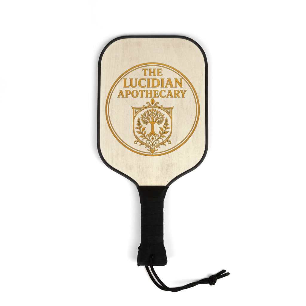 Pickleball Paddle Set — 'The Lucidian Apothecary' Printed Kit (2 Paddles + 2 Balls)