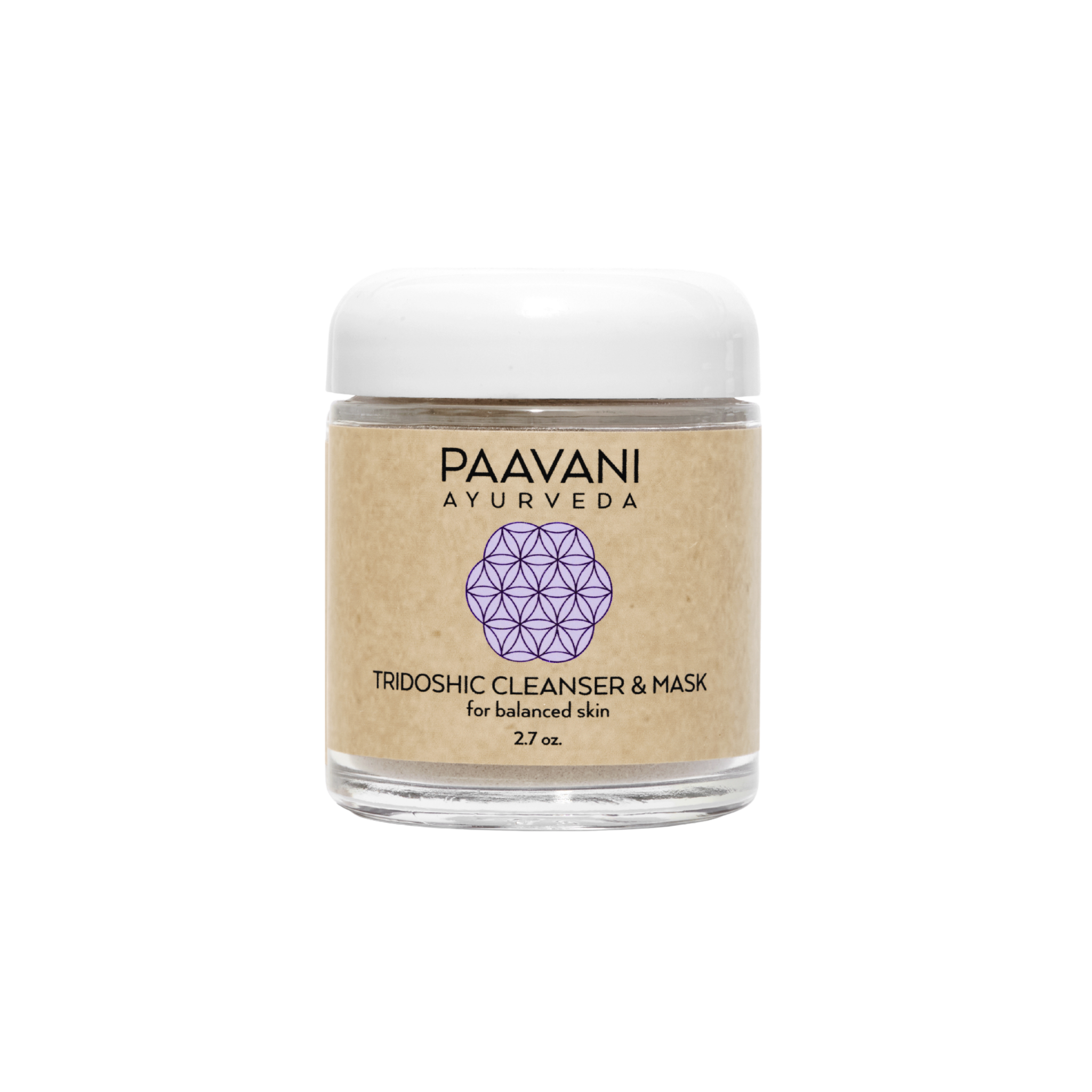 Tridoshic Cleanser & Mask | Ayurvedic Cleansing Grains for Balanced, Radiant Skin