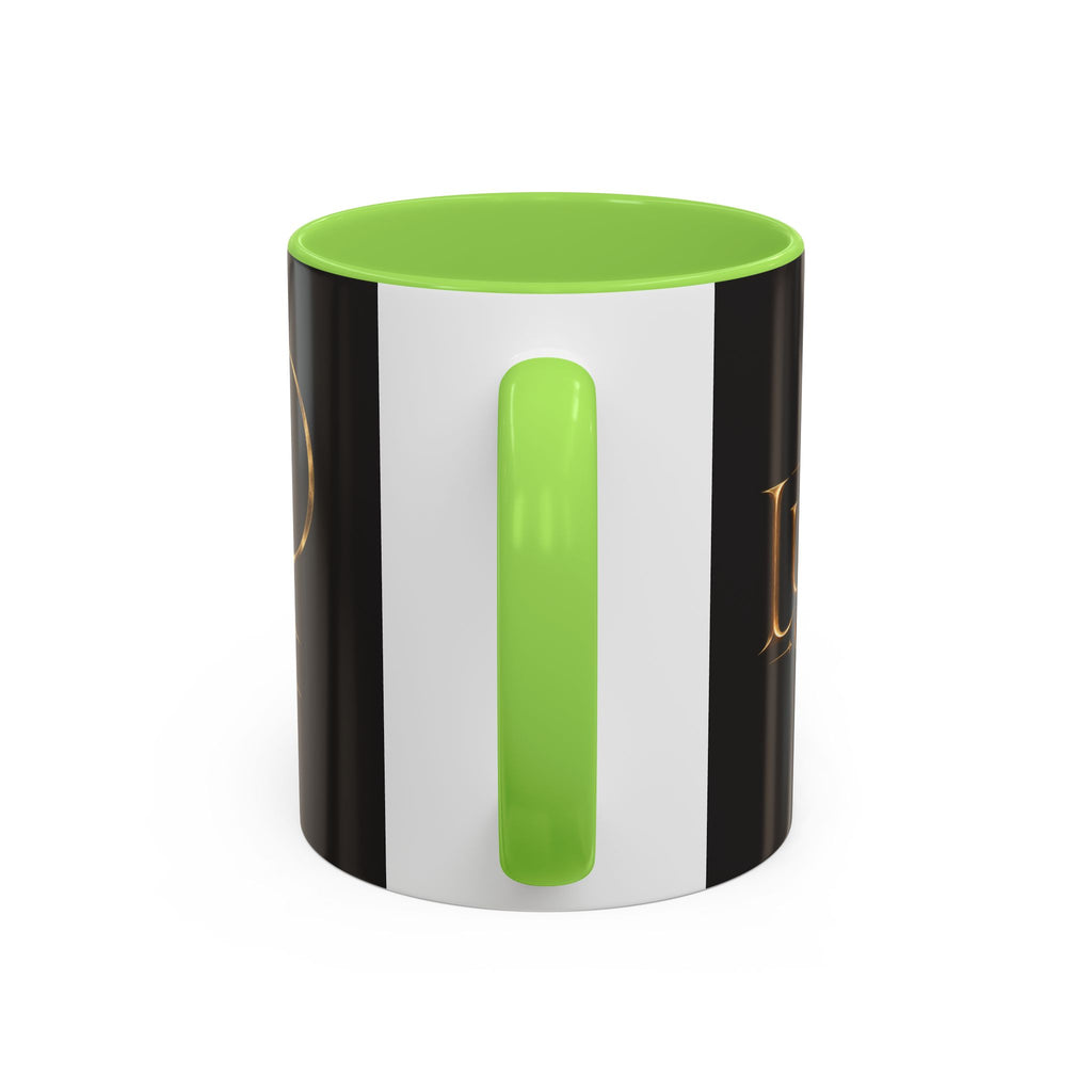 Black Gold Logo Mug — 11oz Ceramic Coffee Cup
