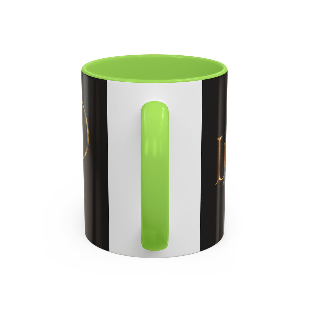 Black Gold Logo Mug — 11oz Ceramic Coffee Cup