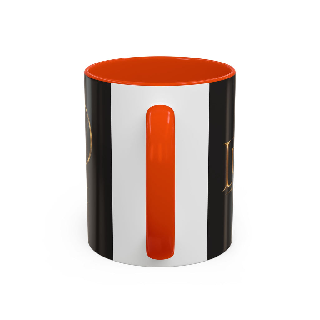 Black Gold Logo Mug — 11oz Ceramic Coffee Cup
