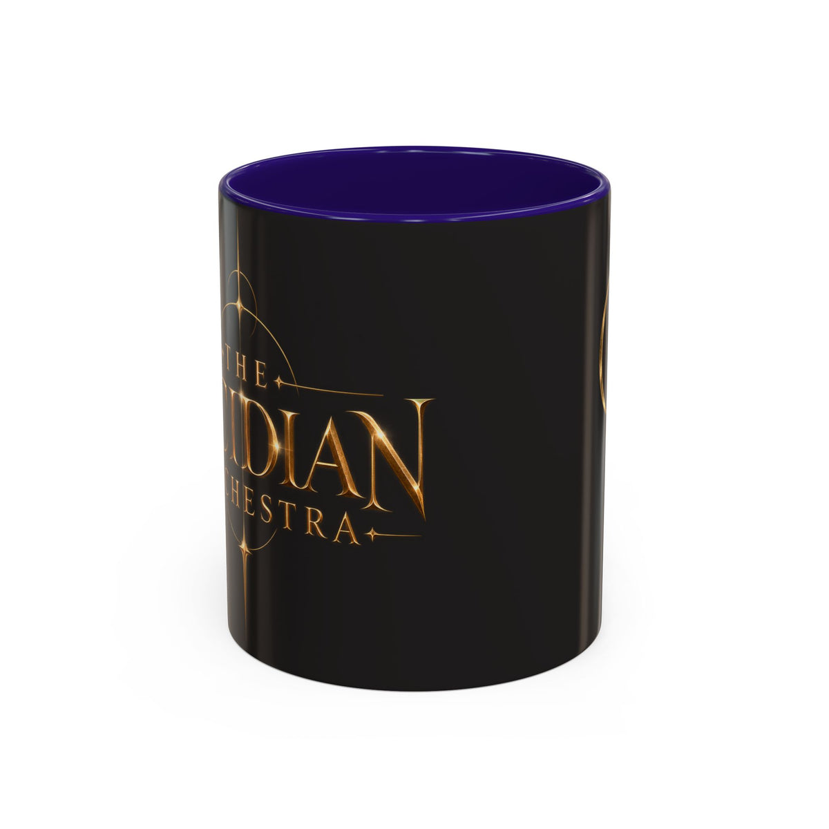 Black Gold Logo Mug — 11oz Ceramic Coffee Cup