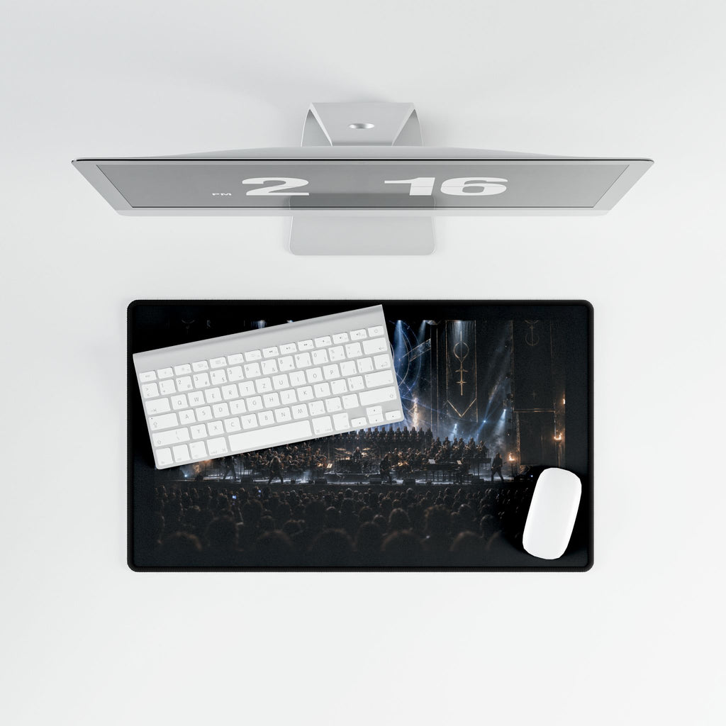 Orchestral Concert Desk Mat — Epic Symphony Stage Mouse Pad