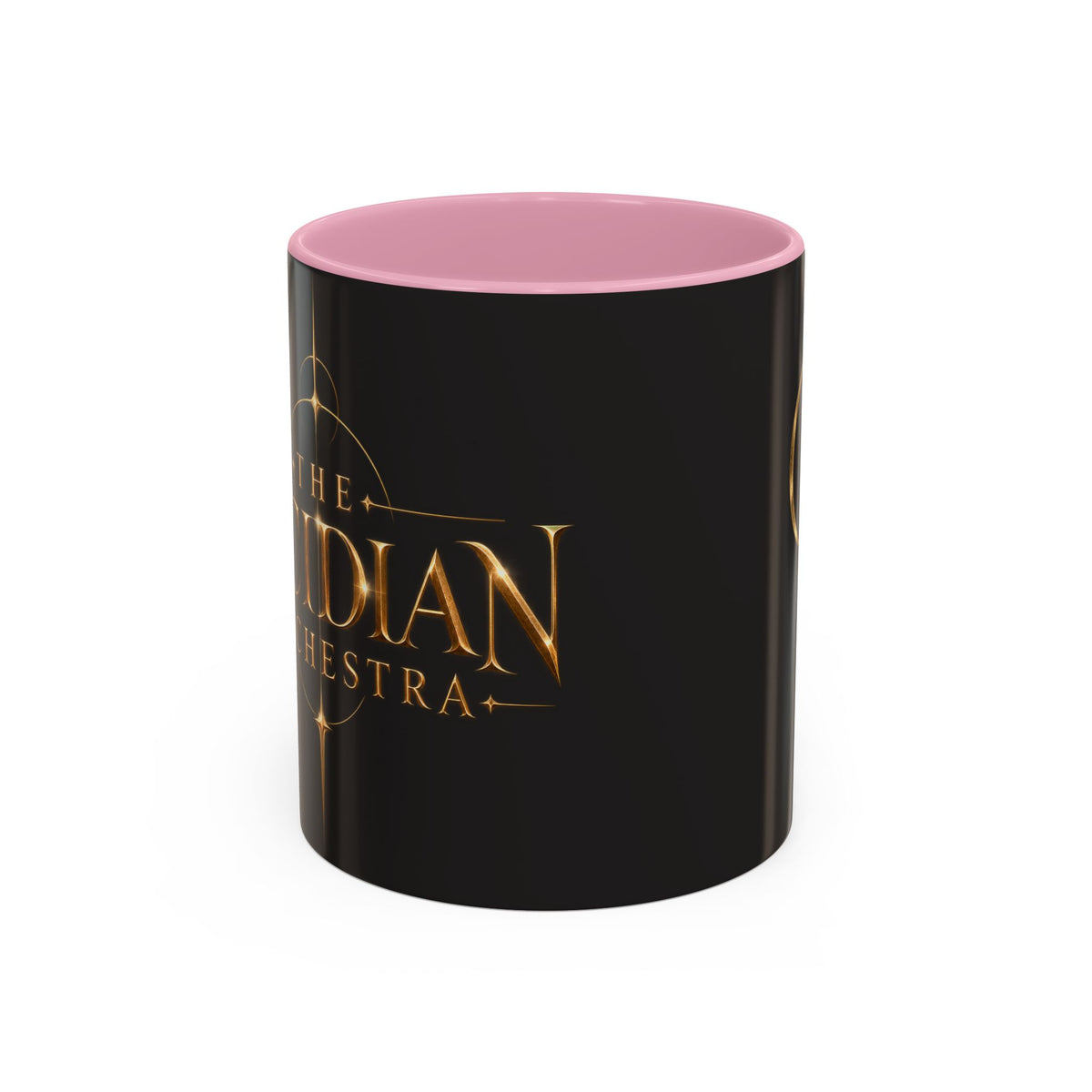 Black Gold Logo Mug — 11oz Ceramic Coffee Cup