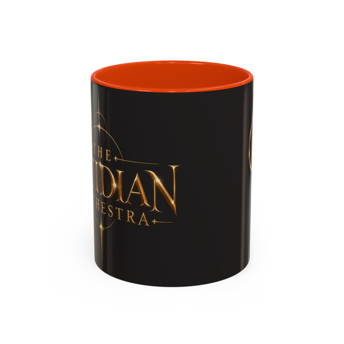 Black Gold Logo Mug — 11oz Ceramic Coffee Cup