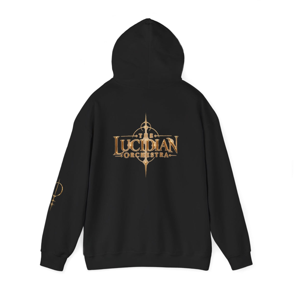 Lucidian Orchestra Logo Hoodie — Symphonic Metal Band Hoodie