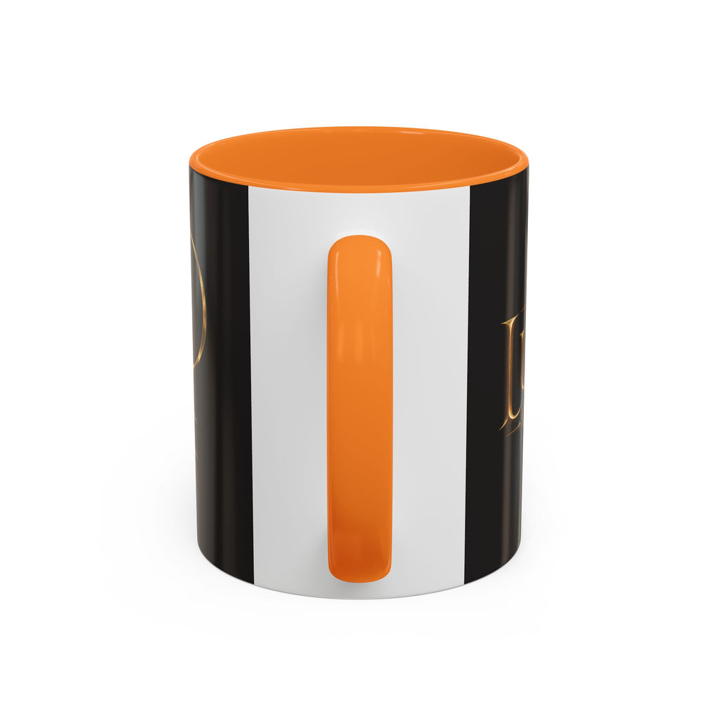 Black Gold Logo Mug — 11oz Ceramic Coffee Cup