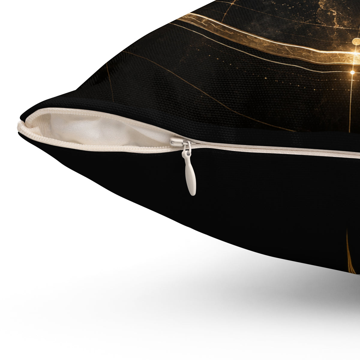 Lucidian Orchestra Gold Emblem Pillow
