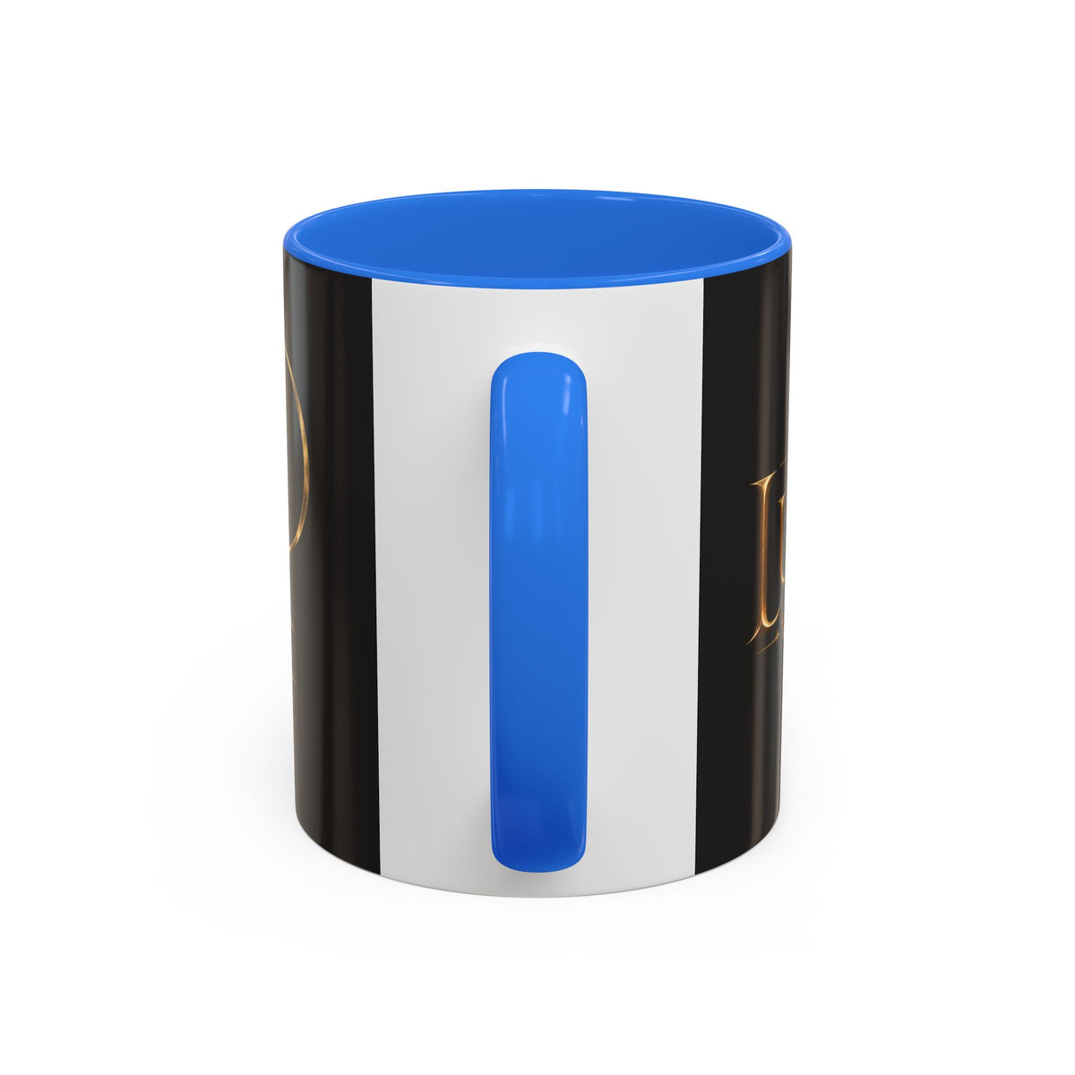 Black Gold Logo Mug — 11oz Ceramic Coffee Cup
