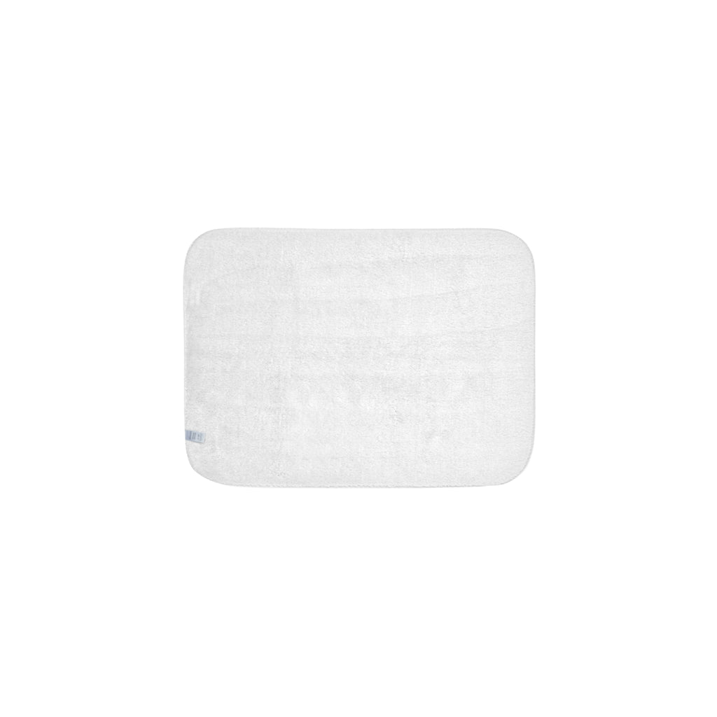 Sherpa Blanket - Cute White Pup in 'Tarbix Academy' Hoodie Plush Throw