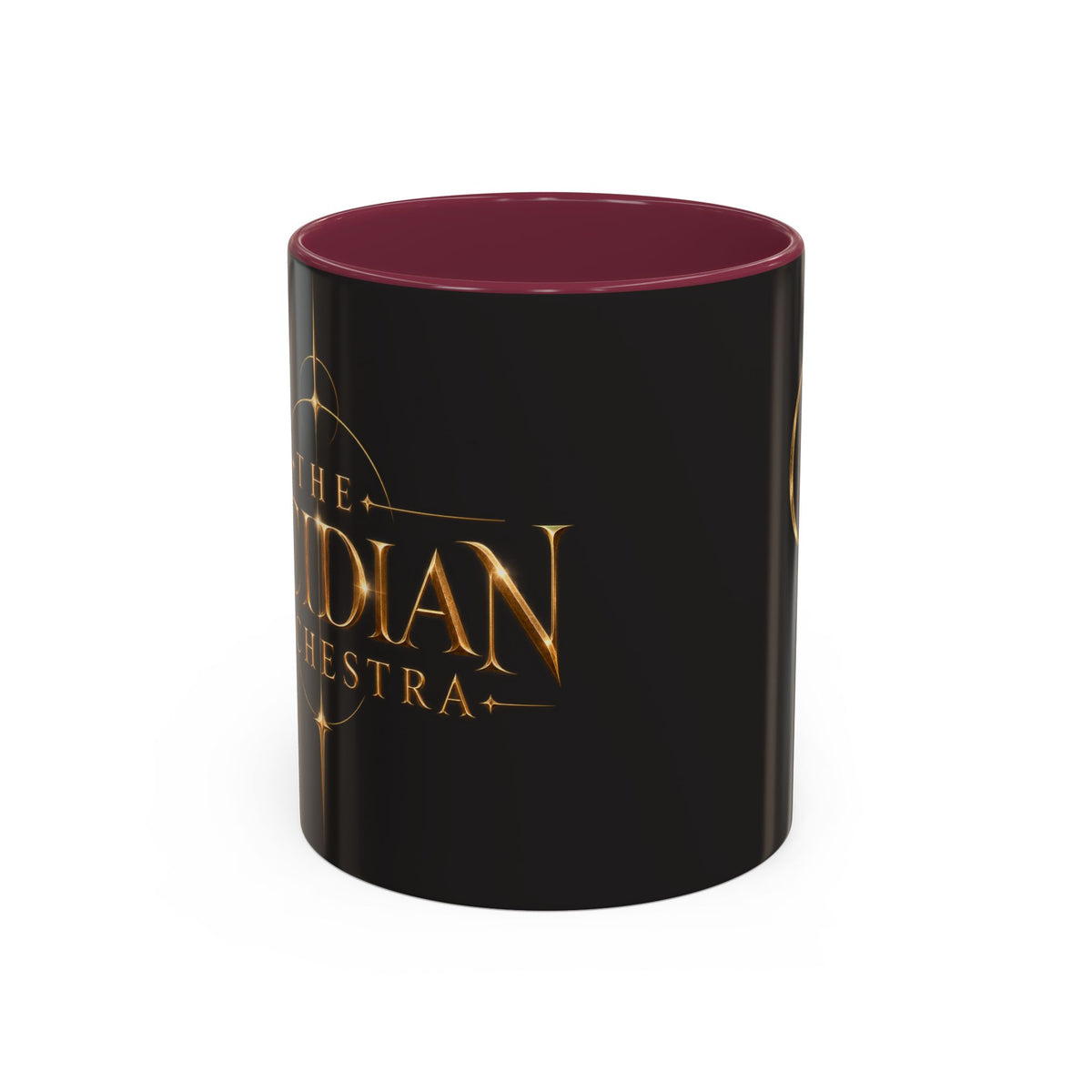 Black Gold Logo Mug — 11oz Ceramic Coffee Cup