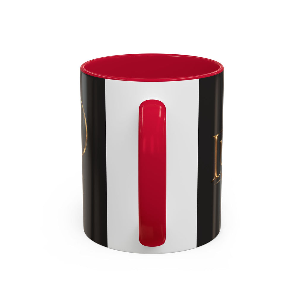 Black Gold Logo Mug — 11oz Ceramic Coffee Cup