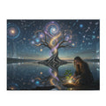 Mystical Tree of Life Jigsaw Puzzle — Spiritual Night Sky 120/252/500-Piece
