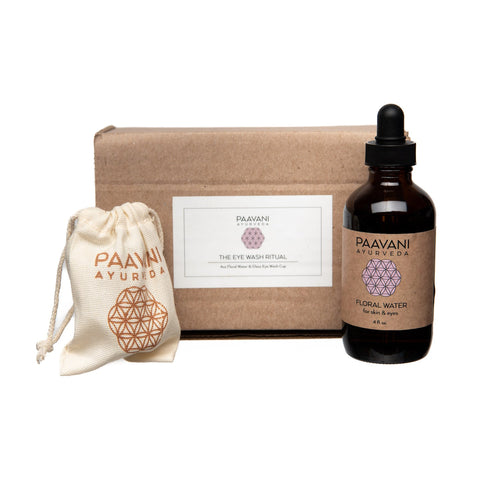 Ayurvedic Eye Wash Ritual